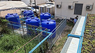 Außenansicht der Versuchsanlage