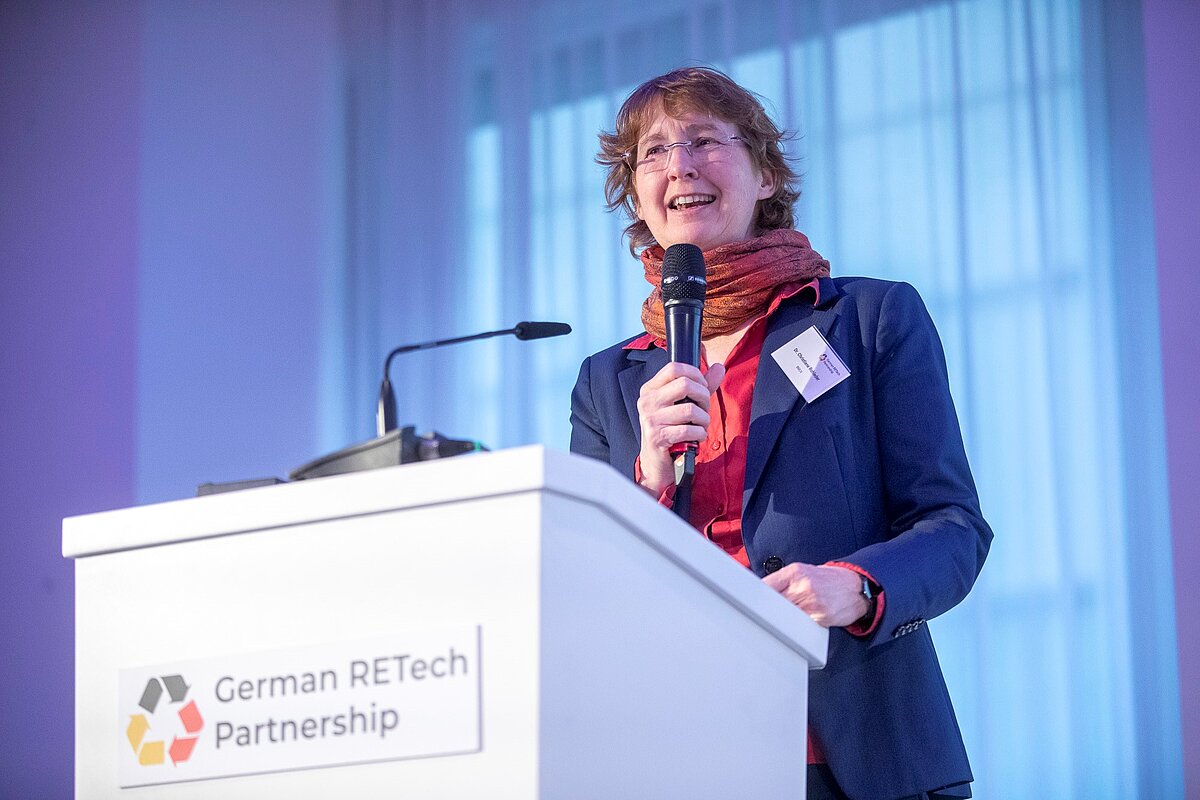 Staatssekretärin Rohleder eröffnete im Auftrag der EXI stattfindende ...