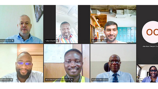 Teilnehmende eines Meetings zum Thema Kreislaufwirtschaft im Rahmen des Projekts der AHK Nigeria